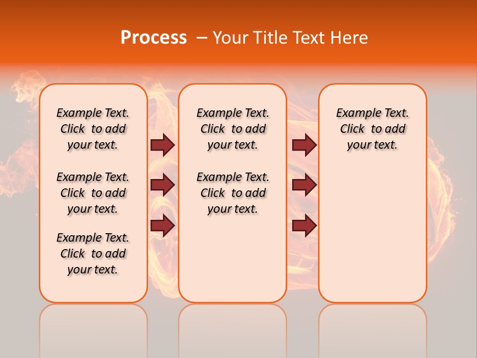 Power Danger Black PowerPoint Template