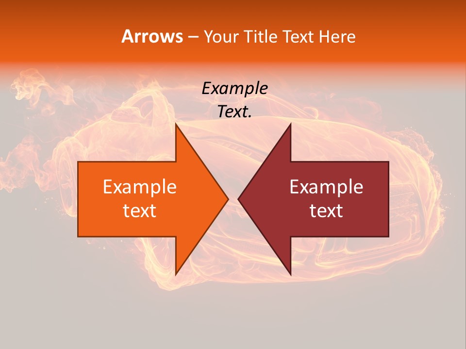 Power Danger Black PowerPoint Template