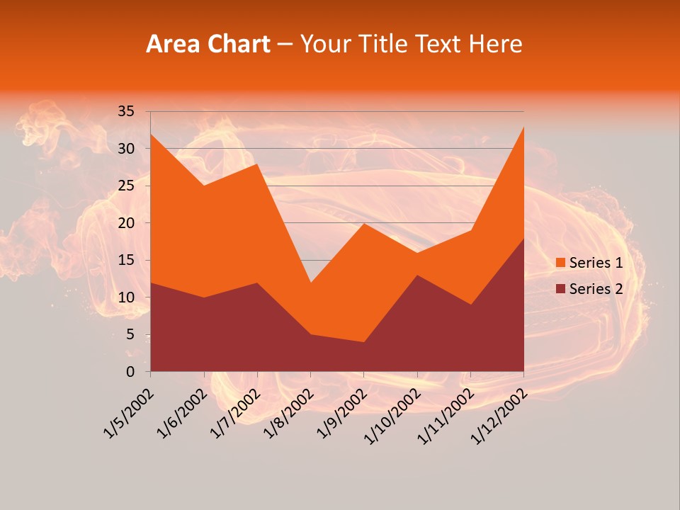 Power Danger Black PowerPoint Template