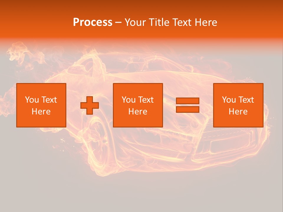 Power Danger Black PowerPoint Template