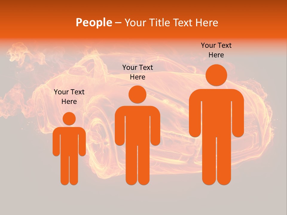 Power Danger Black PowerPoint Template