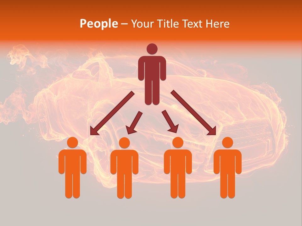 Power Danger Black PowerPoint Template