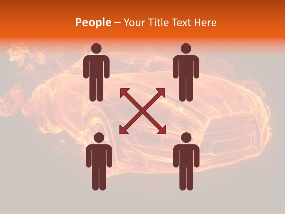 Power Danger Black PowerPoint Template