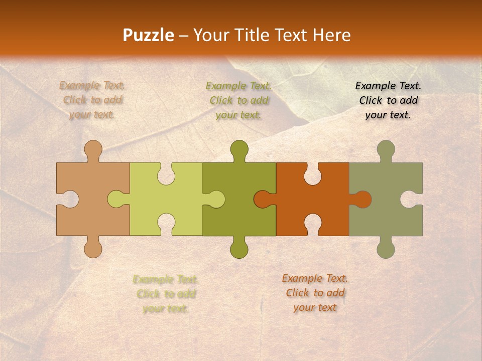 Natural Brown Color PowerPoint Template