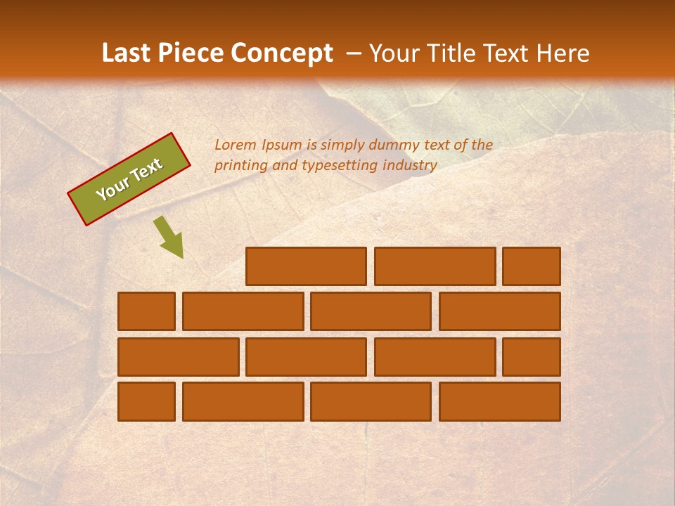 Natural Brown Color PowerPoint Template