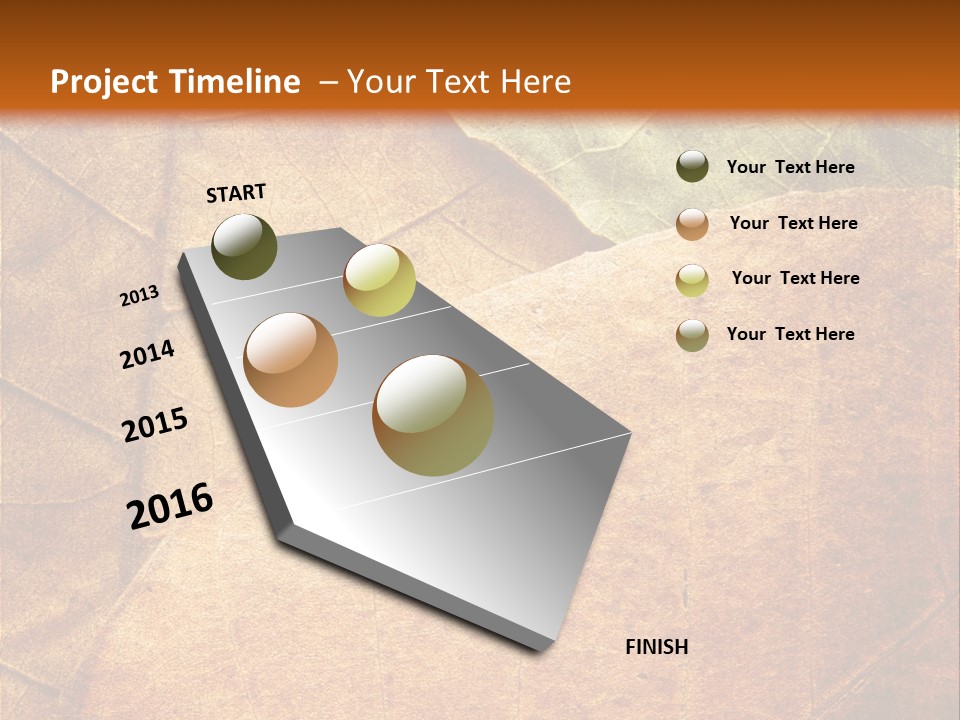 Natural Brown Color PowerPoint Template