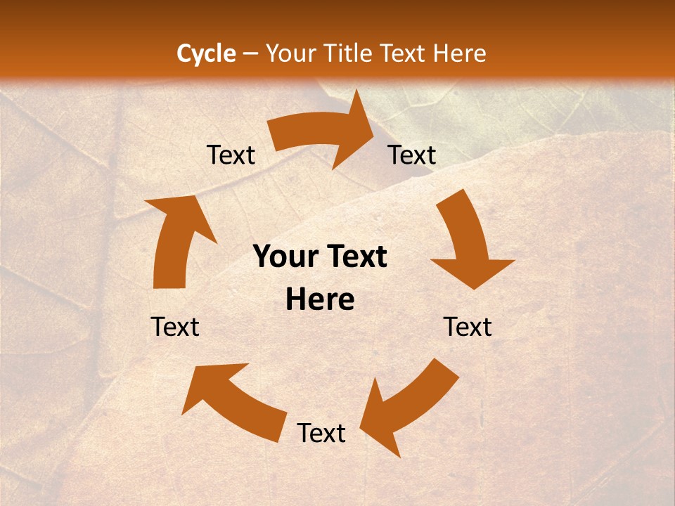 Natural Brown Color PowerPoint Template