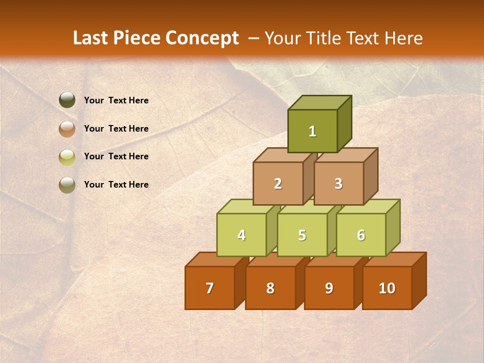 Natural Brown Color PowerPoint Template