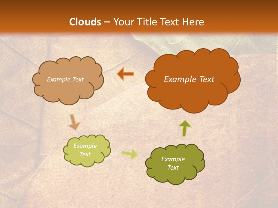 Natural Brown Color PowerPoint Template