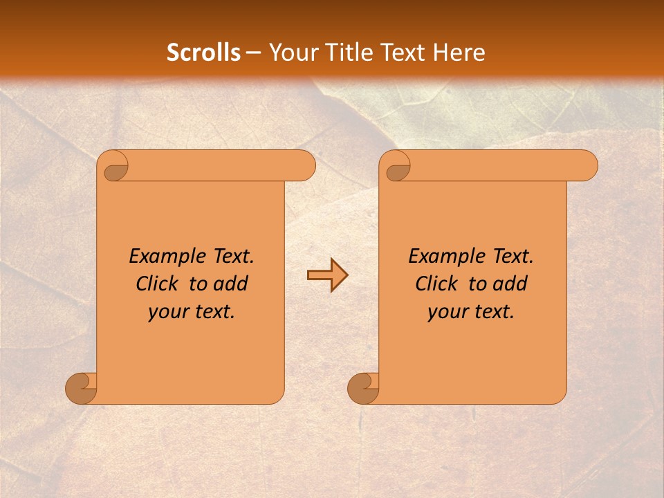 Natural Brown Color PowerPoint Template