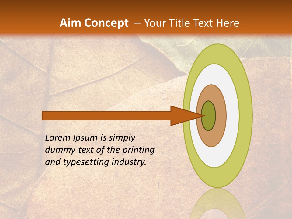 Natural Brown Color PowerPoint Template