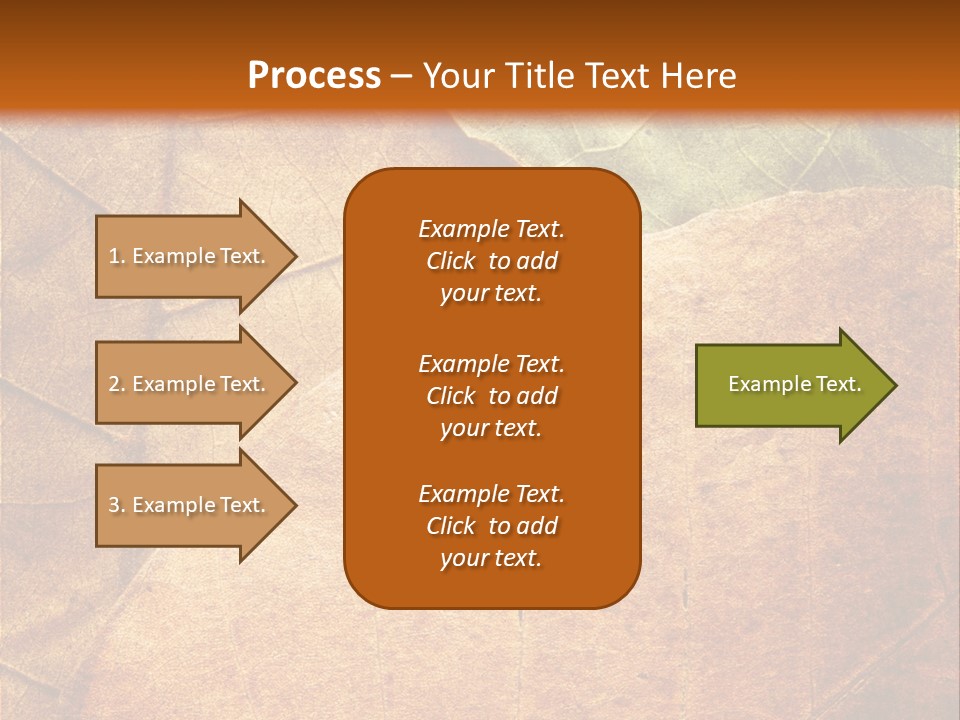Natural Brown Color PowerPoint Template