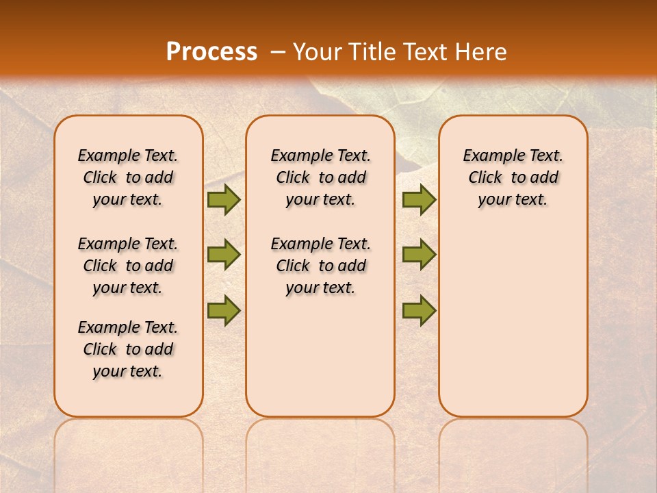Natural Brown Color PowerPoint Template