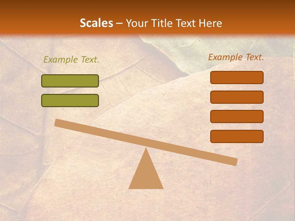 Natural Brown Color PowerPoint Template
