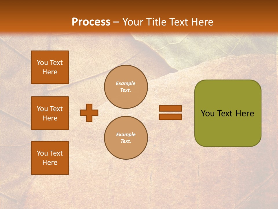 Natural Brown Color PowerPoint Template