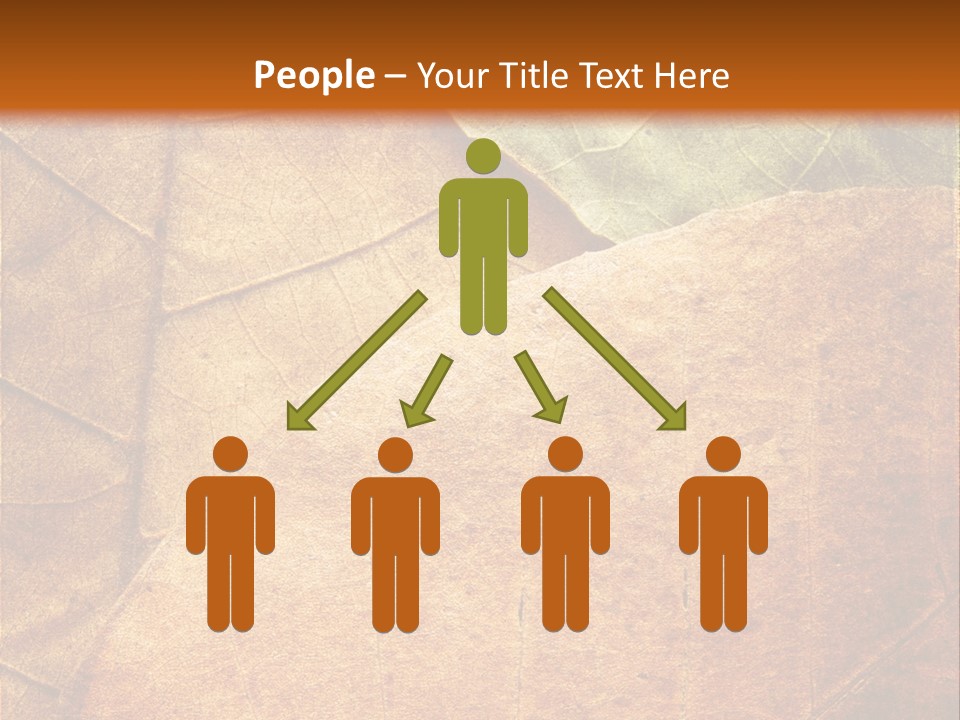 Natural Brown Color PowerPoint Template