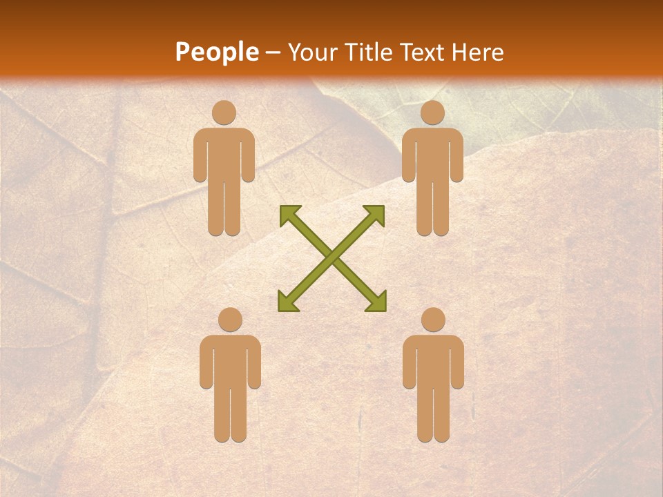 Natural Brown Color PowerPoint Template