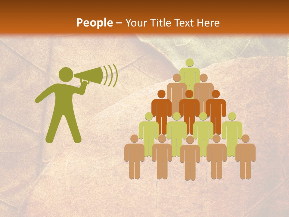 Natural Brown Color PowerPoint Template