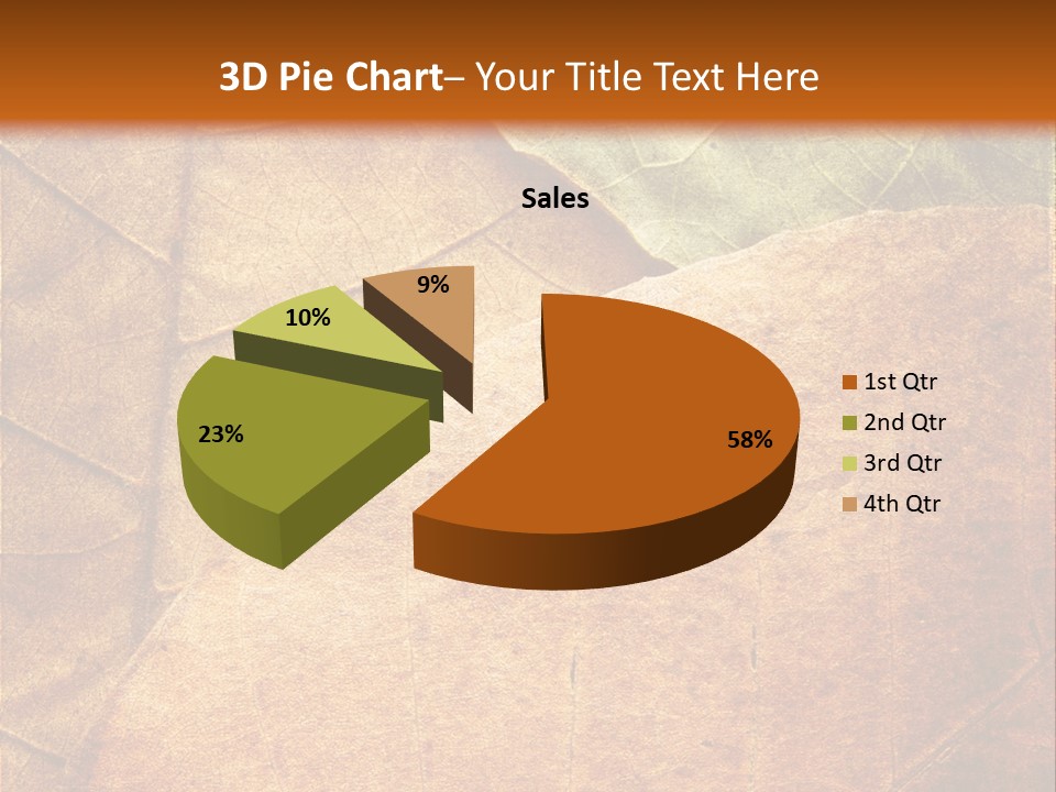 Natural Brown Color PowerPoint Template