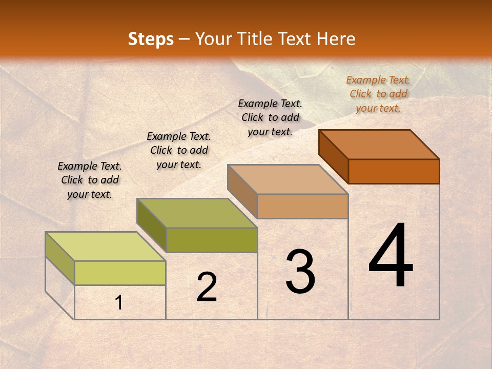 Natural Brown Color PowerPoint Template