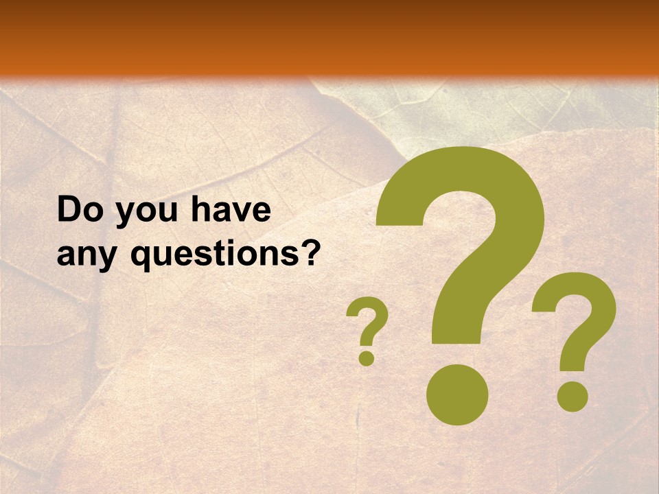 Natural Brown Color PowerPoint Template