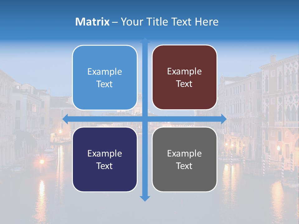 Tourism Clouds Travel PowerPoint Template