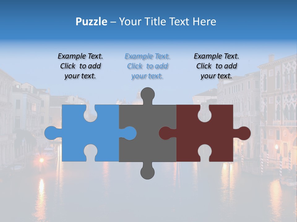 Tourism Clouds Travel PowerPoint Template