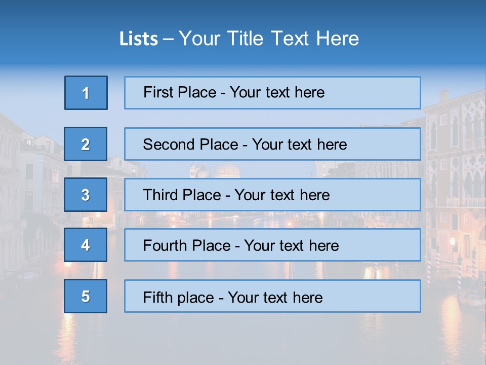 Tourism Clouds Travel PowerPoint Template