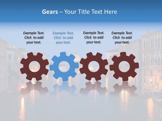 Tourism Clouds Travel PowerPoint Template