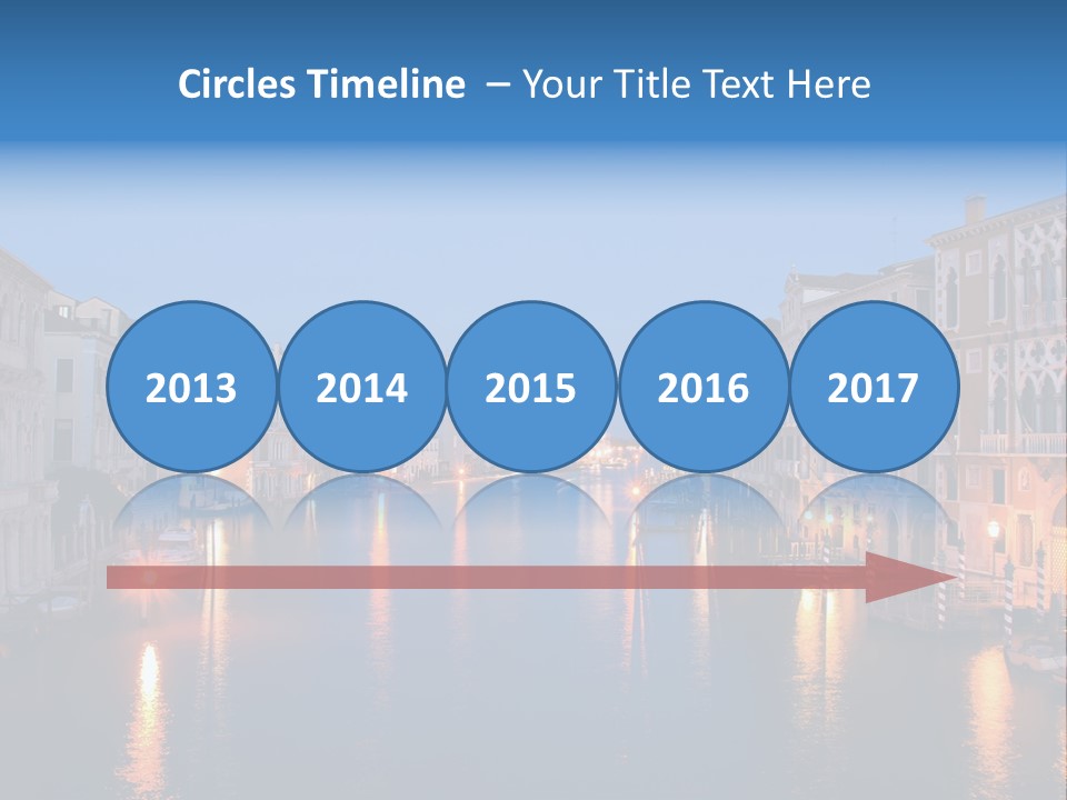 Tourism Clouds Travel PowerPoint Template