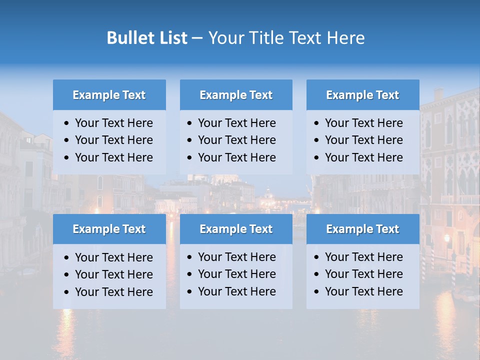 Tourism Clouds Travel PowerPoint Template