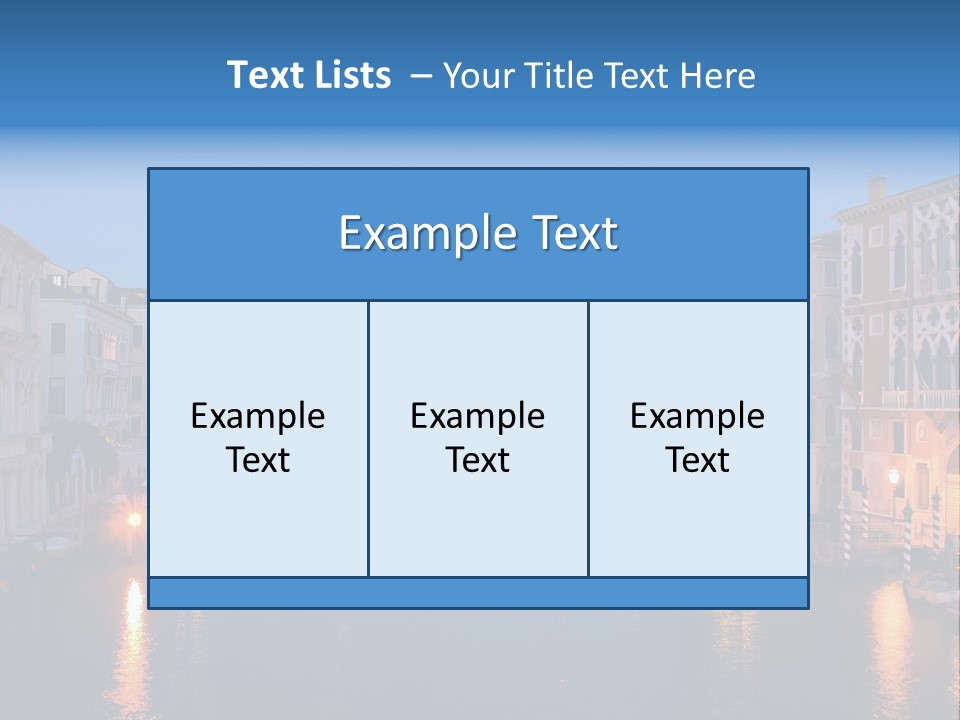 Tourism Clouds Travel PowerPoint Template