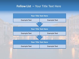Tourism Clouds Travel PowerPoint Template