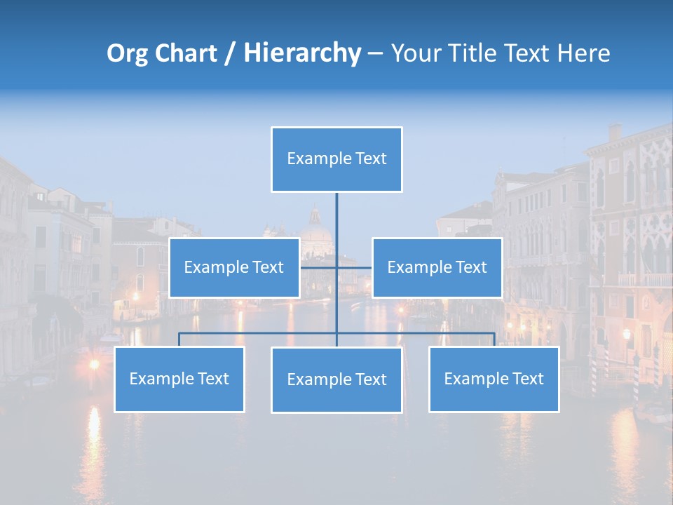 Tourism Clouds Travel PowerPoint Template