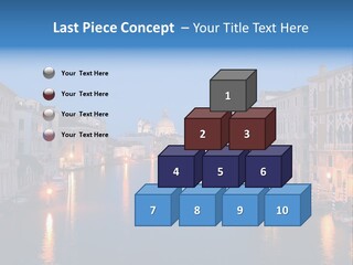 Tourism Clouds Travel PowerPoint Template