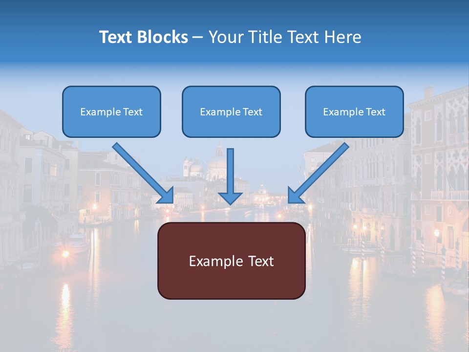 Tourism Clouds Travel PowerPoint Template
