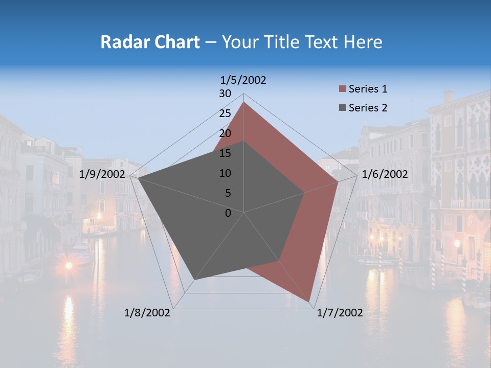 Tourism Clouds Travel PowerPoint Template