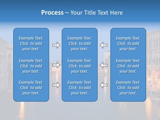 Tourism Clouds Travel PowerPoint Template