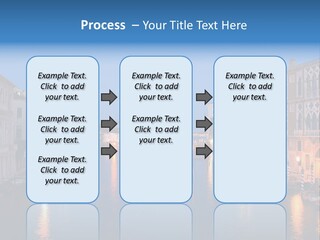 Tourism Clouds Travel PowerPoint Template