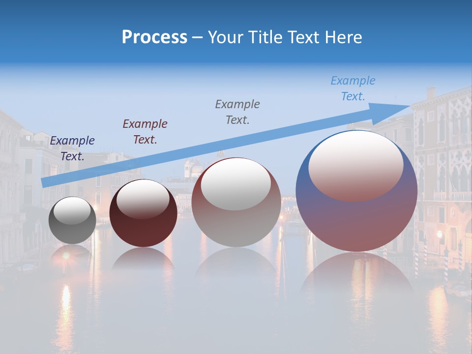 Tourism Clouds Travel PowerPoint Template