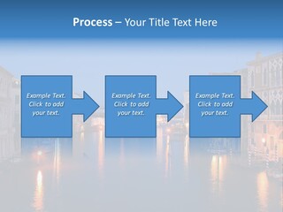 Tourism Clouds Travel PowerPoint Template
