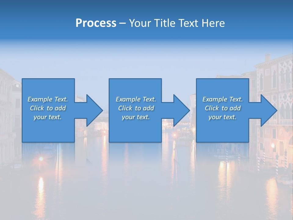 Tourism Clouds Travel PowerPoint Template