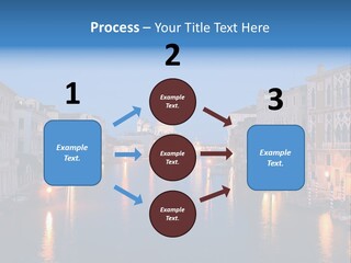 Tourism Clouds Travel PowerPoint Template