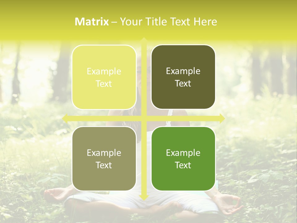 Fitness Recreation White PowerPoint Template