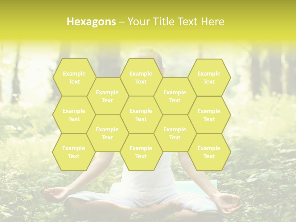 Fitness Recreation White PowerPoint Template