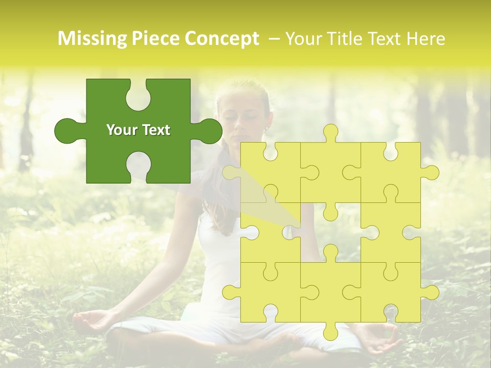 Fitness Recreation White PowerPoint Template