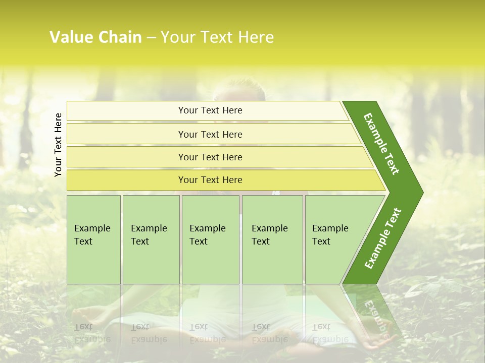 Fitness Recreation White PowerPoint Template