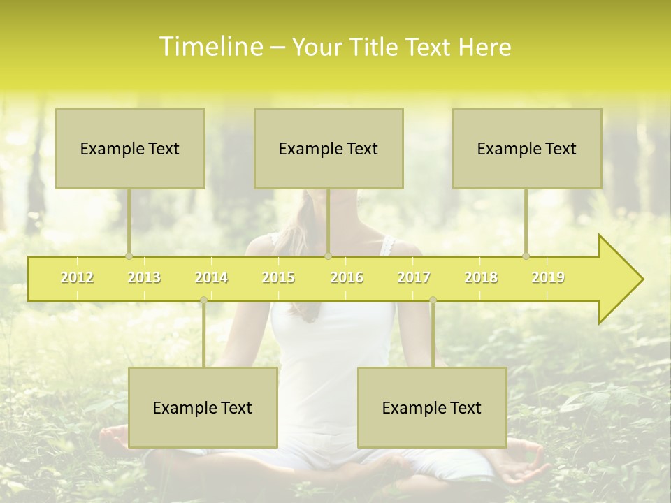 Fitness Recreation White PowerPoint Template