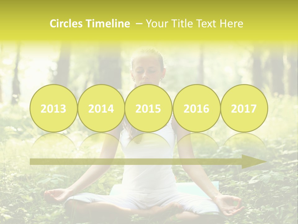 Fitness Recreation White PowerPoint Template