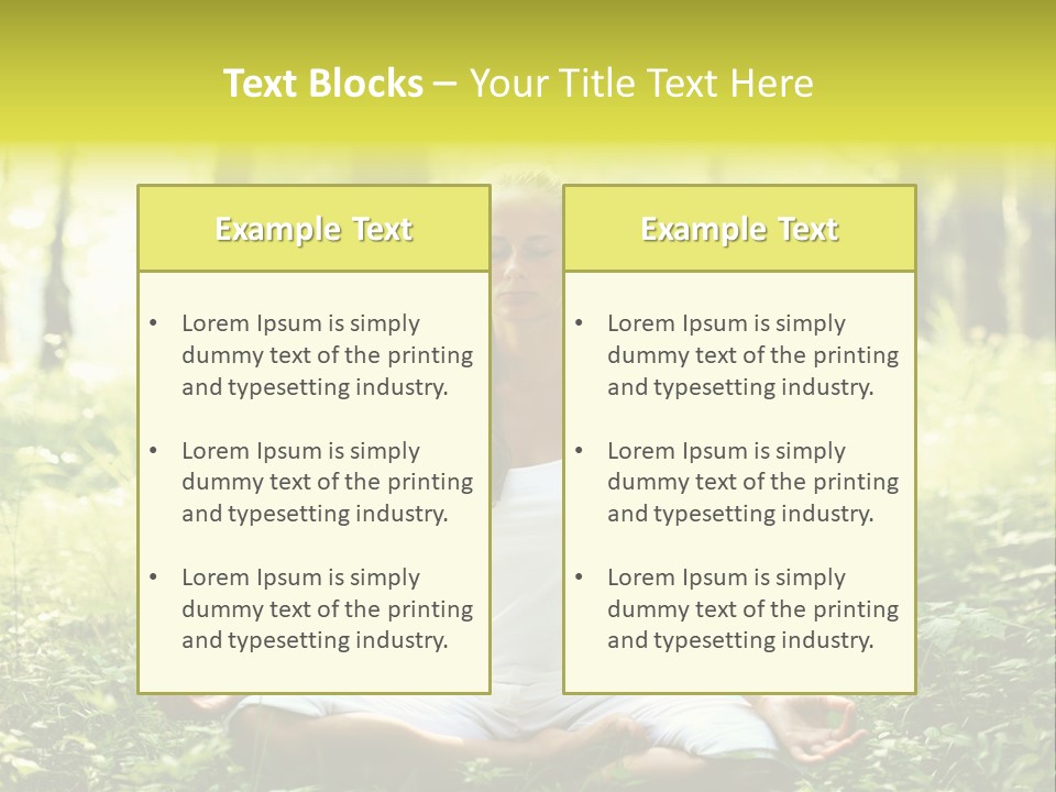 Fitness Recreation White PowerPoint Template